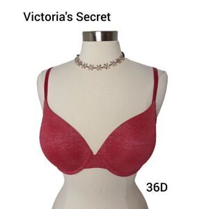 Victoria's Secret 36D T-Shirt Semi Demi Lightly Lined Bra 36D NWOT